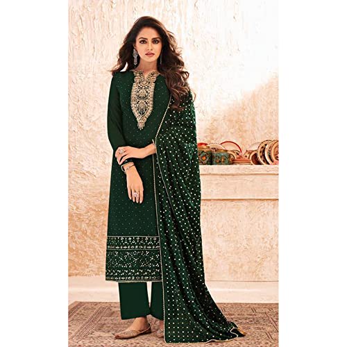 Party Wear Shalwar Kameez Suits Heavy Worked Pakistani Designer Palazzo Pant Dress2