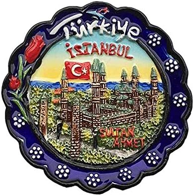 Istanbul Turkey 3D Fridge Magnet Souvenir Gift Home & Kitchen Decoration Whiteboard Magnetic Sticker Istanbul Refrigerator Magnet Collection