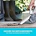 BLACK+DECKER PV1820L-QW - Aspirador de mano sin cable 18V(1.5Ah), cabezal pivotante ya...