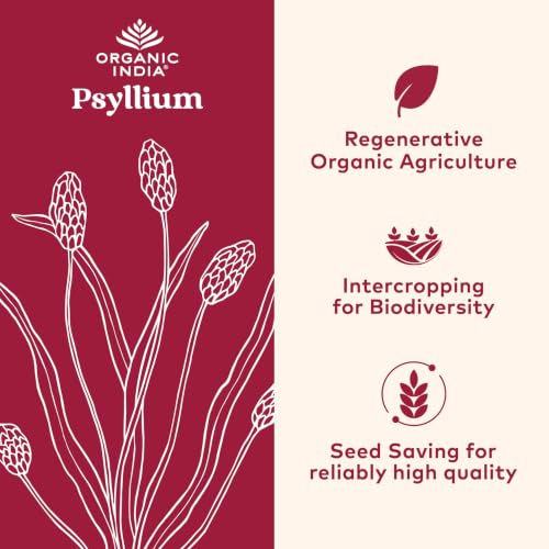 Organic India Whole Psyllium Husk Powder
