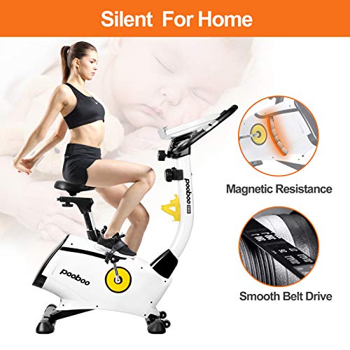 Afully Magnetic Exercise Bike, Indoor Cycling Bike, Upright Bike, Quiet Belt Drive Indoor Cycling Bike With LCD Monitor and Adjustable Resistance for Home Cardio Workout - Home Fitness Guru Afully Magnetic Exercise Bike, Indoor Cycling Bike, Upright Bike, Quiet Belt Drive Indoor Cycling Bike With LCD Monitor and Adjustable Resistance for Home Cardio Workout - Image 5