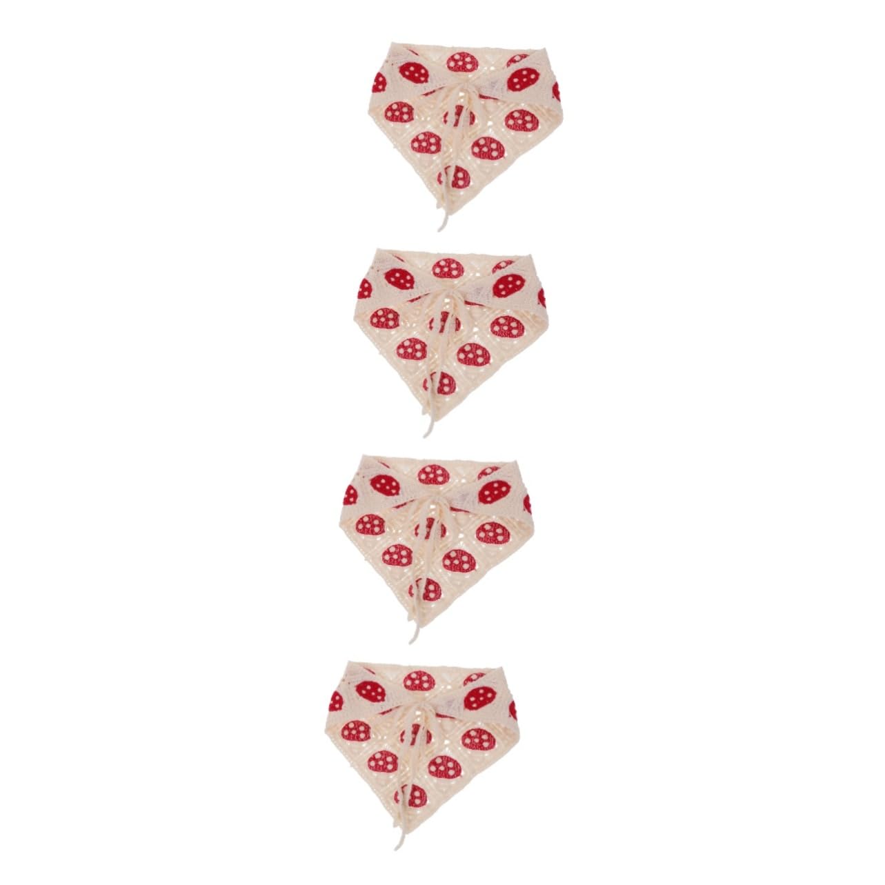 VALICLUD 4 Pezzi Sciarpa All'Uncinetto Bandane Per Sciarpa Fascia Trucco Hairband Bandane Per Le Donne Foulard Per La Ragazza Turbante Fascia Per Le Donne Testa Bandana Per Le