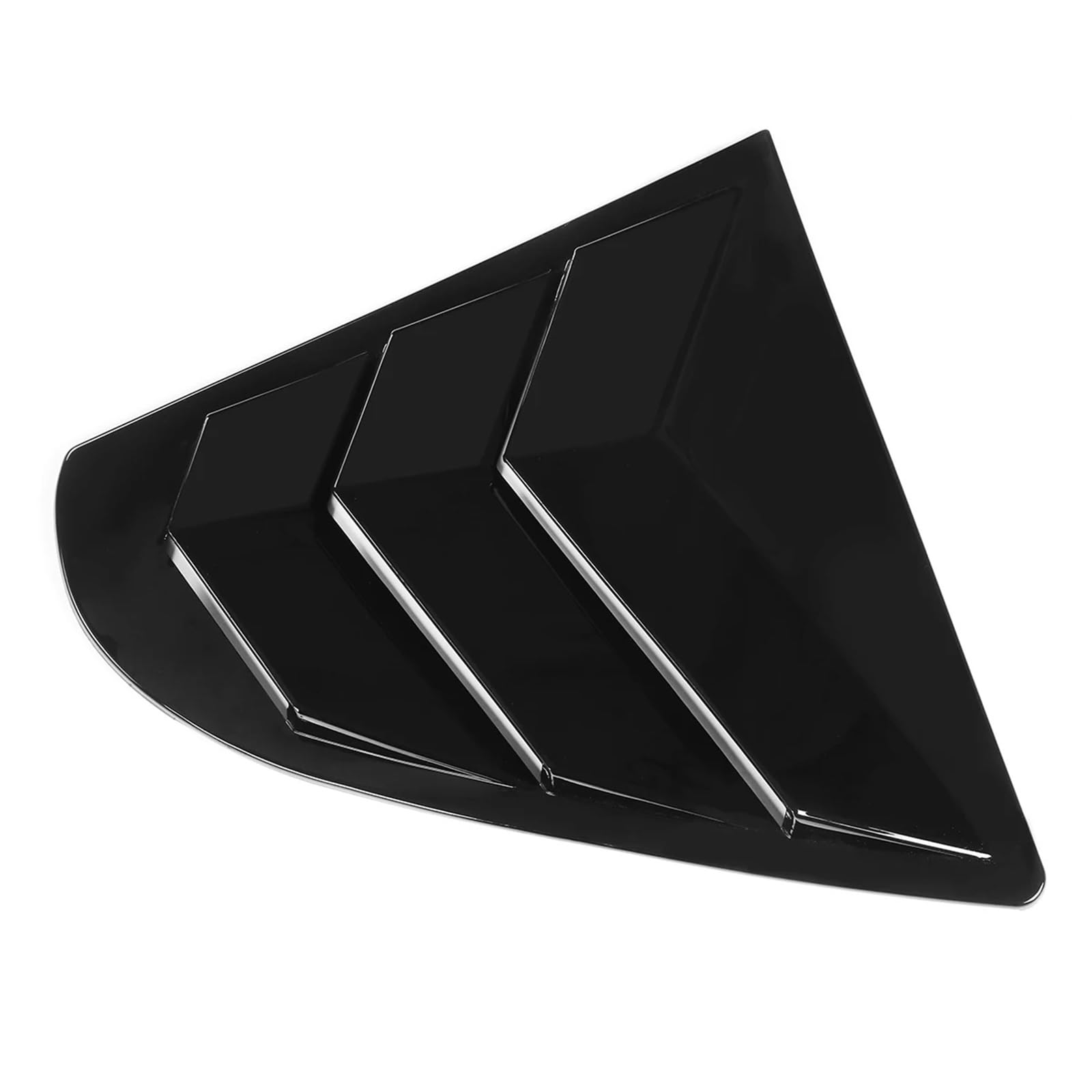 Żaluzje Tylnej Szyby Osłona Osłona żaluzji tylnej szyby bocznej, pasująca do Mitsubishi Lancer EX X EVO 2008-2018(Carbon Fiber Look)
