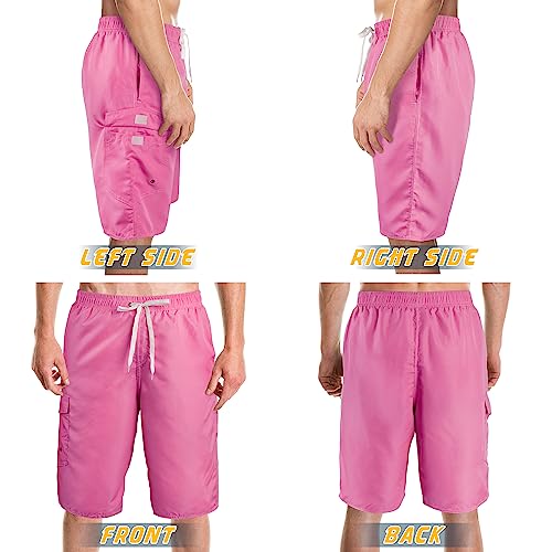 Image of Mens Swimming Trunks Swim Trunks Quick Dry Swim Shorts with Mesh Lining Funny Swimwear Bathing Suits