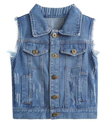 Girls Casual Sleeveless Vest