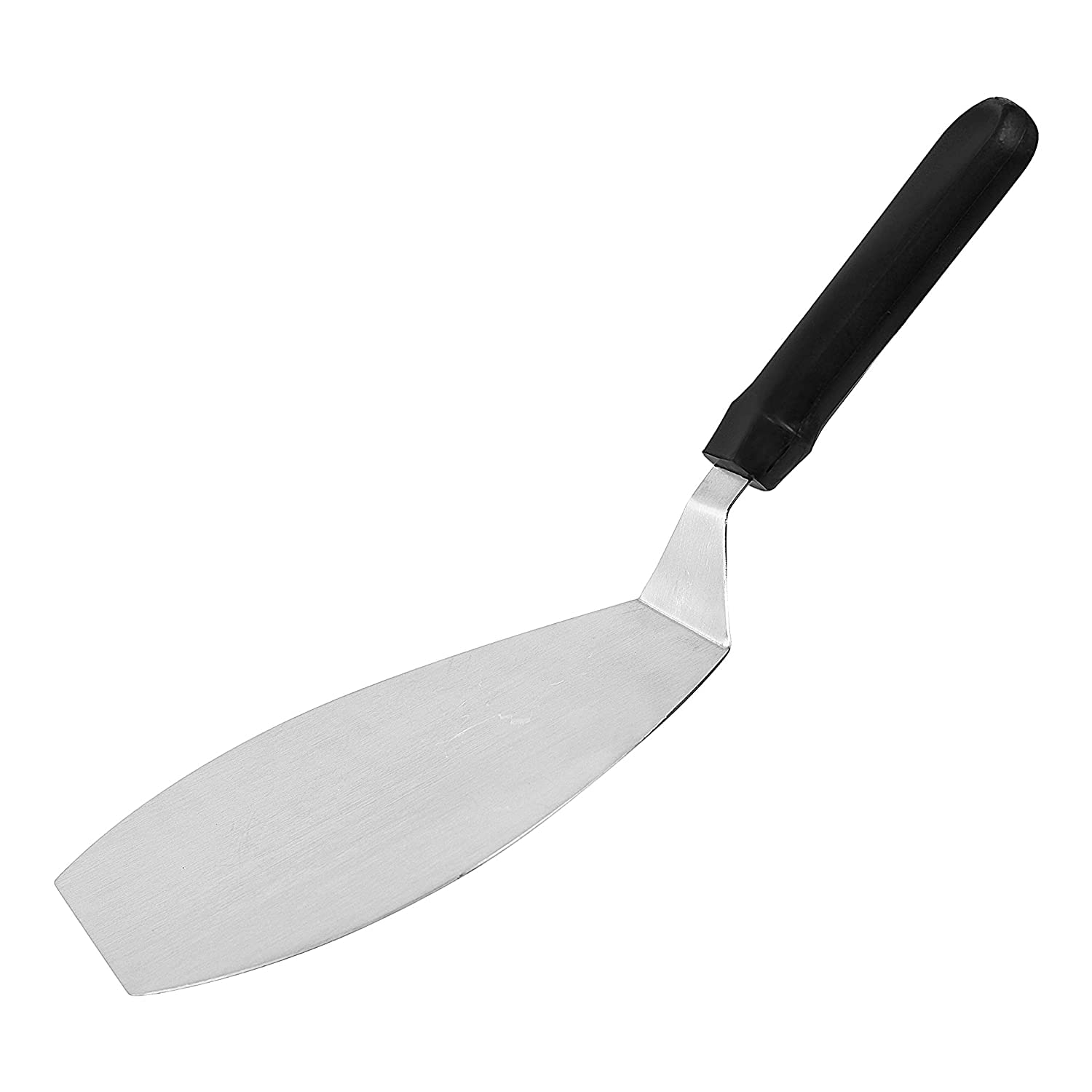 METINOX Durable Stainless Steel Pizza Lifter Spatula | Cake Lifter | Kitchen Tools | Kitchenware (34 X16.5 cm) Silver, Medium 1
