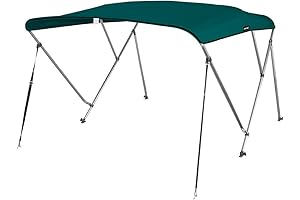 MSC 3 Bow 4 Bow Bimini Top Boat Cover: Unparalleled Sun Protection for Your Vessel