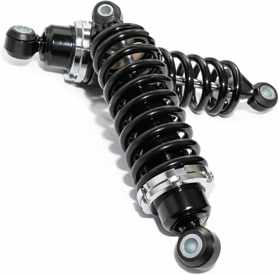 Rear Street Rod Coil Over Shock SET Black Coated Springs (Spring Rate:250)