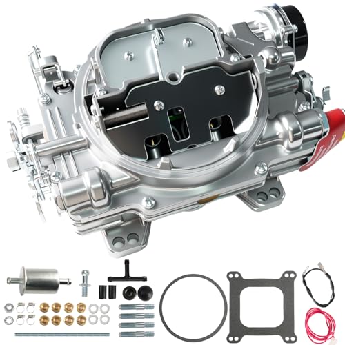1903 Carburetor 500 CFM 4 Barrel Fit for Edelbrock AVS2 Series Electric Choke Aluminum Square Flange Dual Quad Annular Boosters