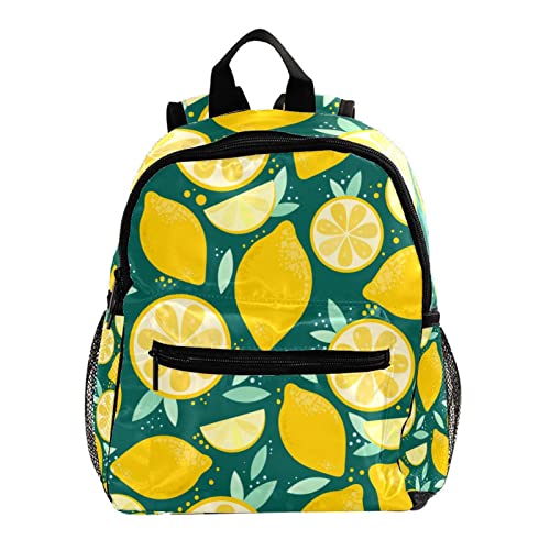 Sac à dos pour garçons et filles motif fruits de mer multicolore 30,5 cm
