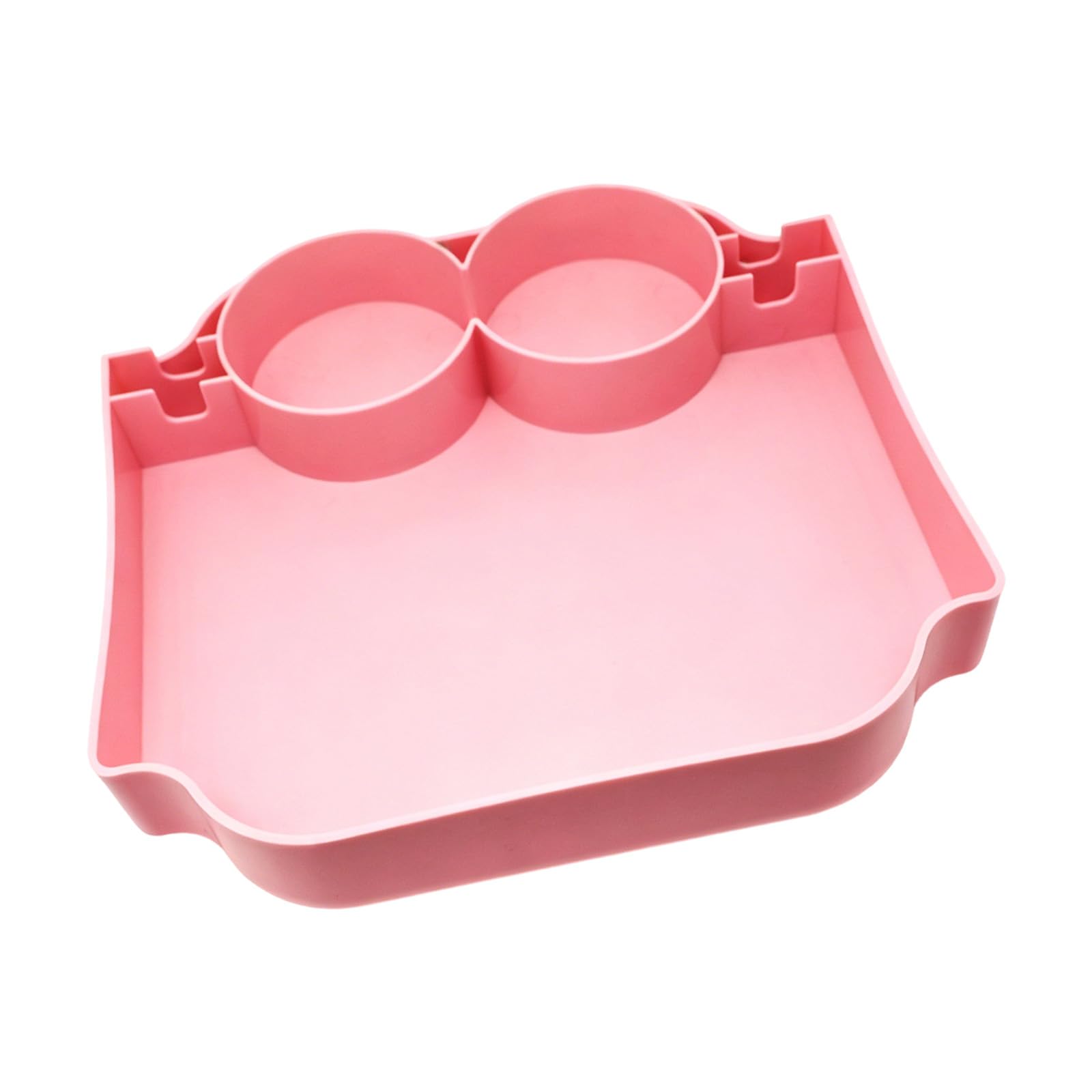 SueaLe Stylish Portable Beach Bag Storage Tray Practical Snacks and Drink Holder for Travel and Camping Pliable Beach Tray Stand