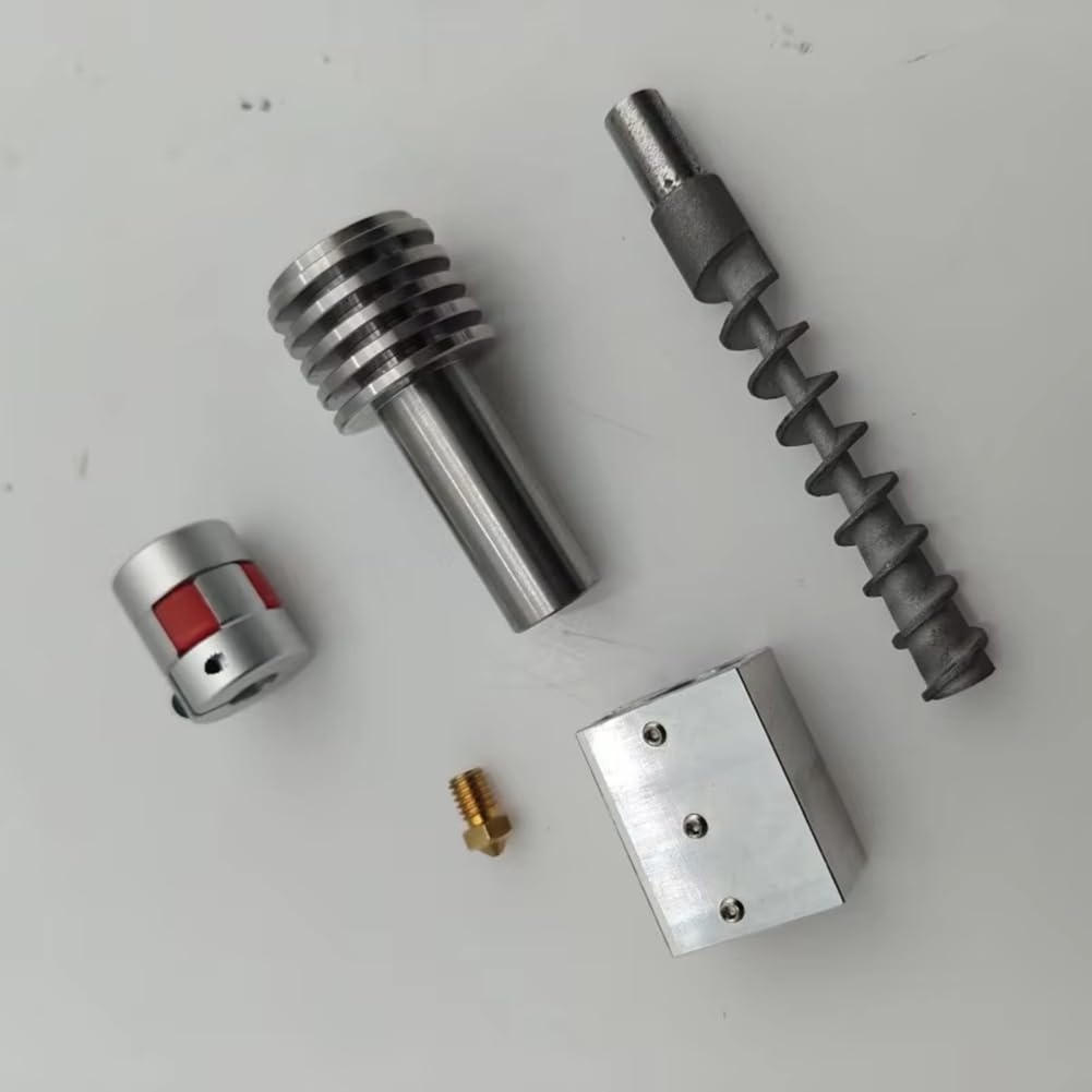 Kit Stampante 3D FAI DA TE con Vite Madre, Smerigliatrice in Plastica, Estrusore a Pellet, Montaggio Facile e Durata Migliorata