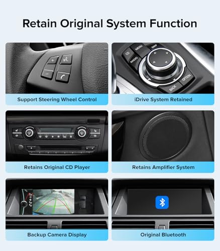 AINAVITO 10.25" Linux CarPlay Radio for BMW X5 E70/ X6 E71 (2011-2013) - image 8
