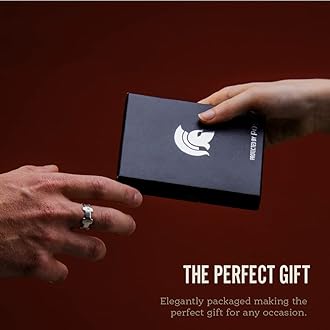 POWR Card Holder Wallet, Mens Minimalist Slim Metal RFID Blocking Contactless Protector, Money Clip