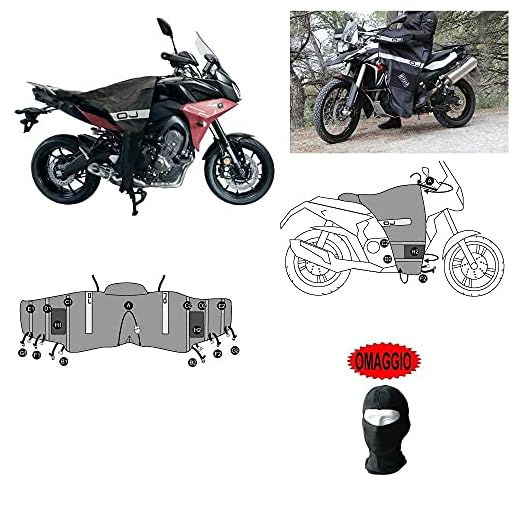 Compatible con Daelim Daystar 125 Cubrepiernas para Moto OJ C005 Cobertura térmica Universal no específica Cobertura para piernas Impermeable Acolchado