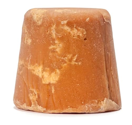 Jiva Organic Jaggery Whole (Gur, Panela) 2 Lb (900G) Cone - Raw Wholesome Sugar/Organic Sugarcane - Product Of India #TOP2