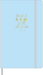 Caderno Costurado G Pontilhado Fitto Happy com 80 Folhas -Tilibra