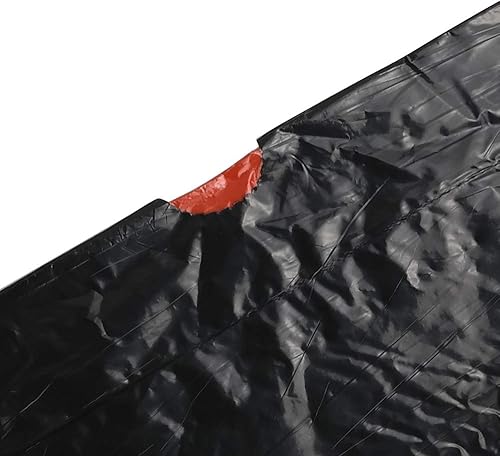 Miniatura 3 de Teyyvn Bolsas de basura negras con cordón de 3 galones, 220 unidades