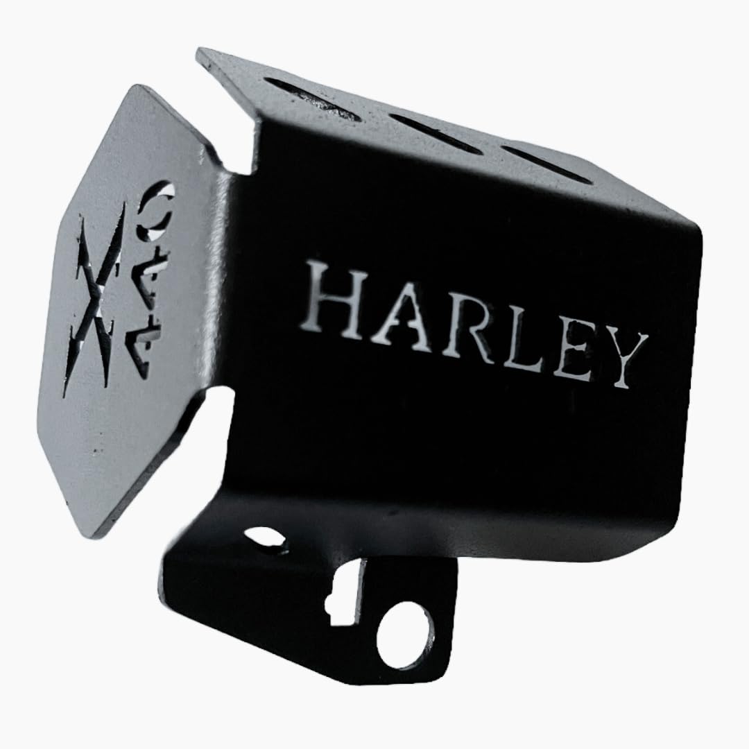 Royal Piston Heavy Duty Stainless Steel Accessories Strong & Durable Compatible With Harley Davidson X440 (Rear Oil Container Guard)