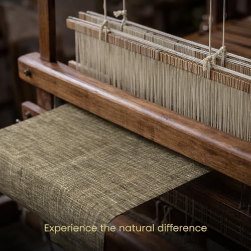 Image of Unstitched Cotton Fabric for Men and Women - Light Weight Trending Self Pattern Khadi Cotton Fabric Material (3 Meter, Light Green)