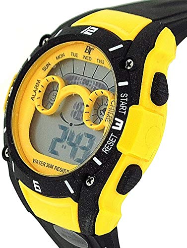 The Olivia Collection LCD Chrono Yellow