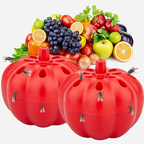 HJCMikee Fruchtfliegenfalle,Effektive Obstfliegenfalle ohne...