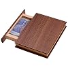 Bits and Pieces – Mini Book Money Box Brainteaser Puzzle Box – Wooden Brain Game Secret Box- Gift Box
