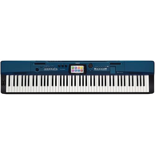 Casio PX560BE 88-Key Digital Stage Piano, Blue, Digital Piano