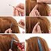 Lvcky Kit de extensiones de pelo sintético con 52 colores surtidos sintéticos...