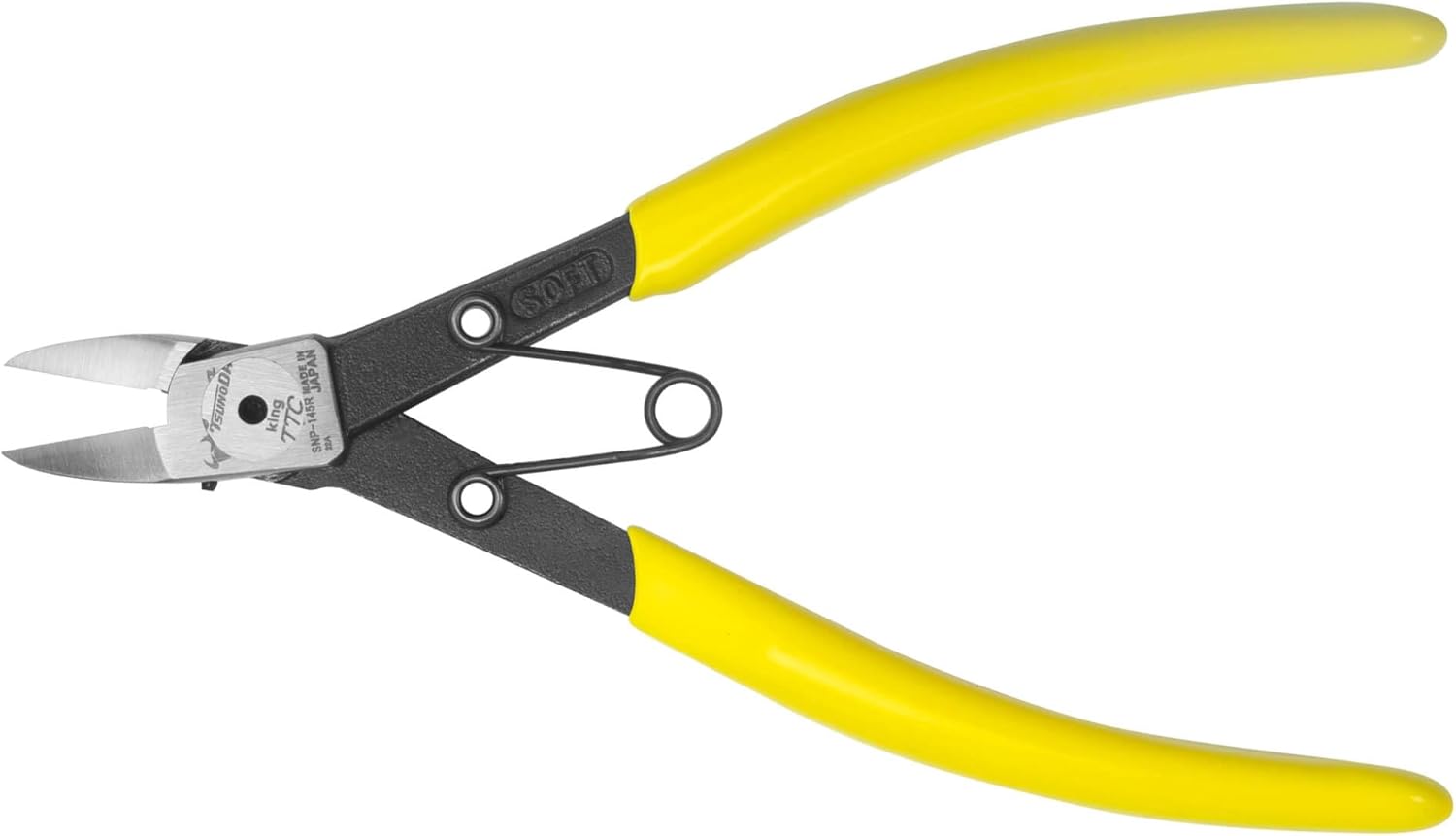 Tsunoda, SNP-145R Slim-type Diagonal Cutter for Plastics (6-Inch Round)