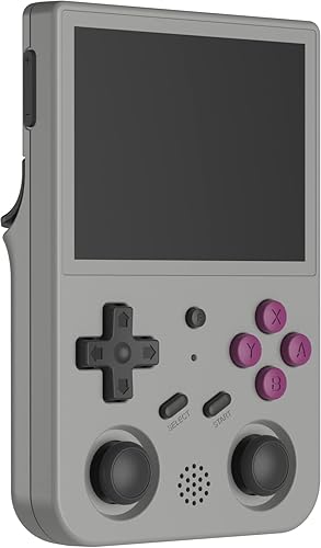 Miniatura 3 de RG353VS - Consola de juegos portátil de video retro, sistema Linux, pantalla IPS de 3.5 pulgadas, carga de tarjeta TF de 64G, 4450 juegos clásicos,