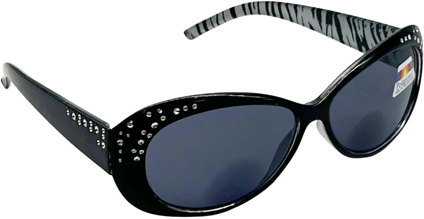 Polarized Bifocal Reading Sunglasses for Women Classic Outdoor UV400 Sun Readers Glasses Vintage