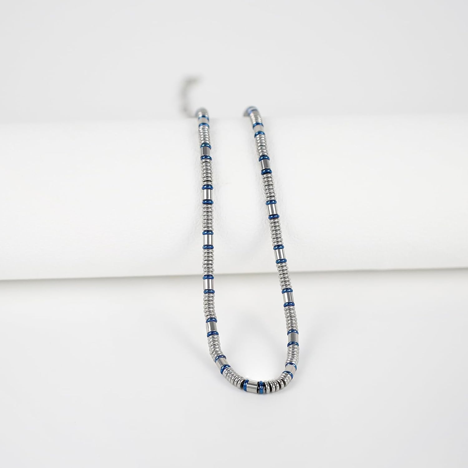 Stainless Steel Chain Necklaces,Rolo Chain Necklace for Men Women,Unique Fashion and Charm Jewelry, Silver Tone Chain,Stainless Steel Adjustable Link, Gifts for Friends/Husband/Dad - Image 5