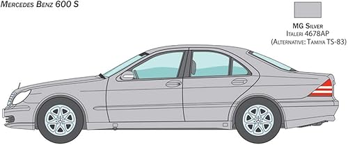 Miniatura 4 de Italeri Mercedes Benz 600S