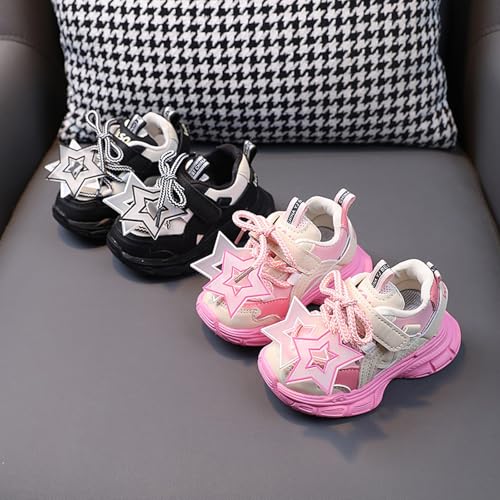 IWIHMIV Little Girls Sneakers Boy Tennis Shoes Kids Athletic Shoes Boys Sneakers Lightweight Kids Casual Non Slip Tennis Shoes3