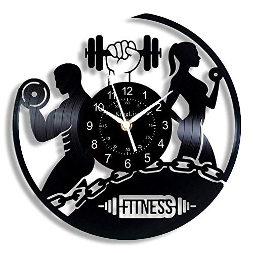 Gym Theme Wall Clock 12