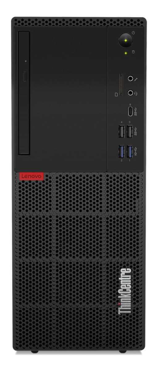 Lenovo ThinkCentre M720t, Intel Six Core i5 8400, 8GB RAM, 256GB SSD, DVD Brenner, Windows 11 Pro, GDATA Internet Security, Computer Tower PC (Generalüberholt)