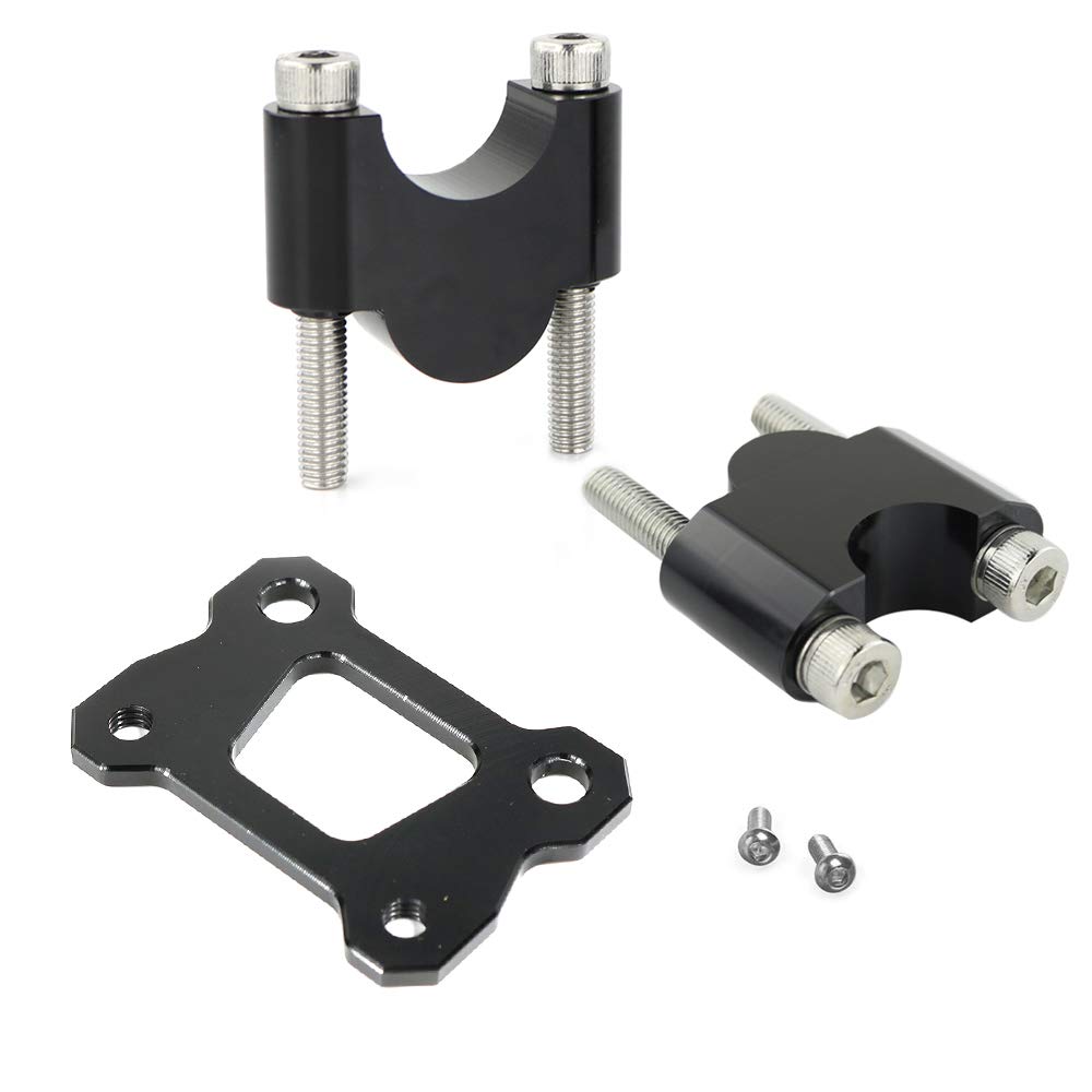 Xitomer Motorcycle Handlebar Clamp Riser Handlebar Mount Riser Fit for FZ-07 MT-07 2014 2015 2016 2017 2018 2019 2020 Tracer 700 2016 2017 2018 2019 2020