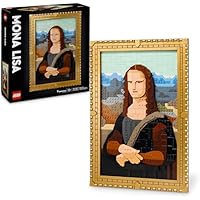 LEGO Art Mona Lisa Cuadro Famoso de Leonardo da Vinci,