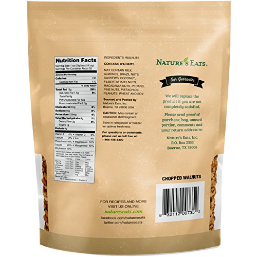 Nature's Eats Chopped Walnut, 32 Ounce #TOP1