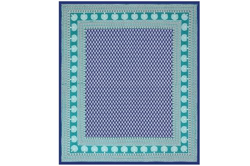 Image of Monique Bedsheet Set | 144 TC Cotton Bedsheet for Double Bed with 2 Pillow Cover