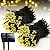 2 Pack 240 LED Solar String Lights for Outside, 55FT Outdoor Solar String Lights, Waterproof Solar Powered String Lights Outdoor with 8 Modes for Garden Tree Patio Wedding Party (Warm White)