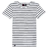 Breizh Ocean - Marinière Manches Courtes DINARD, Été, Mixte - Grandes Tailles Disponibles du XS au 4XL