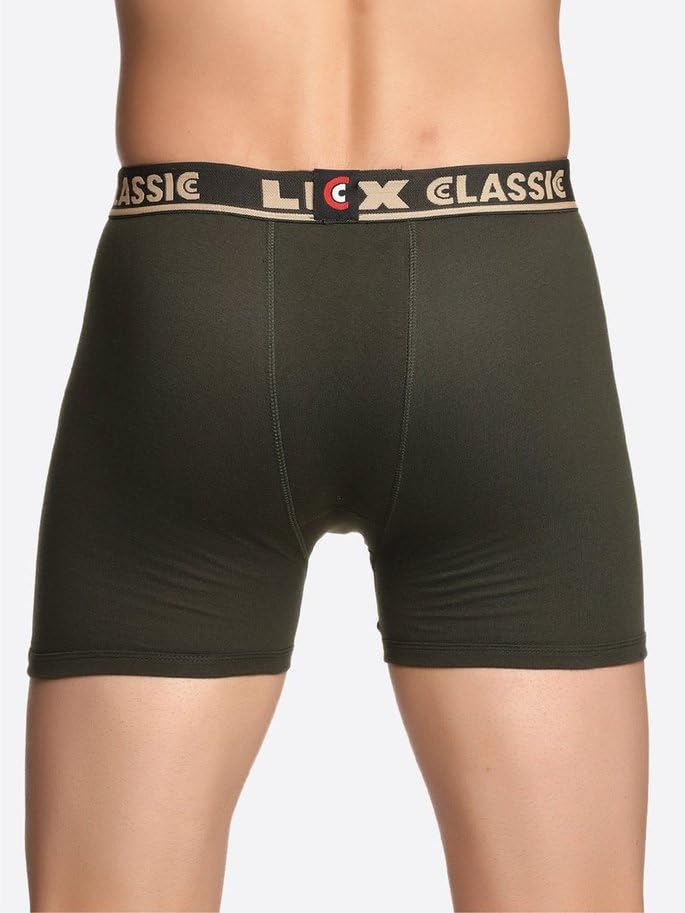 Image of Lux Classic Men's Outer Elastic Trunks - Pack of 3 (Color May Vary) | Premium 100% Cotton | Ultimate Comfort Breathable, Soft & Durable | Everyday Essential Lux Underwear
