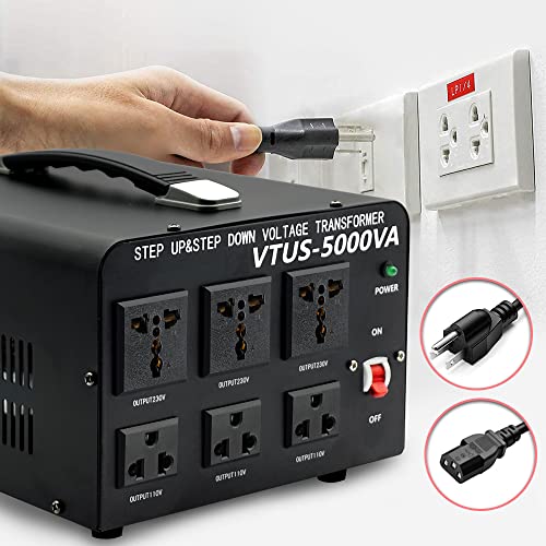 Lvyuan LY-VTUS-5000 Watt Voltage Converter Transformer Heavy Duty Step Up/Down Ac 110V/120V/220V/240V Power Converter thumb #4