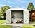 Greesum Outdoor Storage Shed 6 x 8 ft. Utility Tool Shed Metal Storage Garden Shed with Door & Lock for Patio Storage, Gray