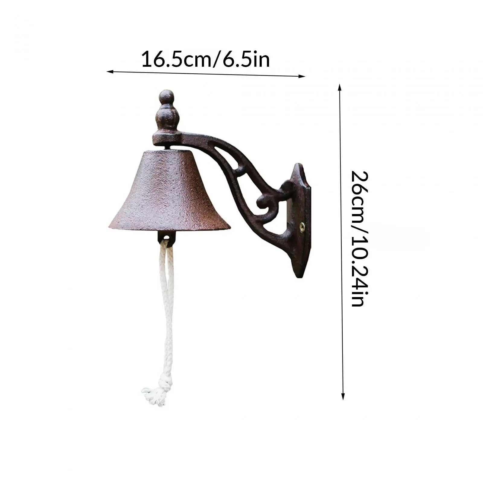 Campanelli for porte Portico for cena per Porte, Bar, Pub | Ghisa sospesa a parete