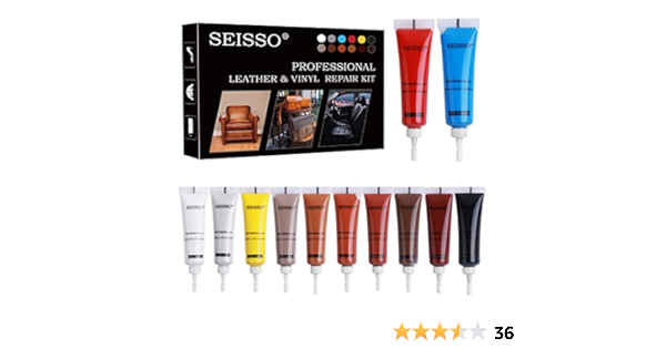Amazon.co.jp: [SEISSO] 革製品 合皮のキズかくし 皮革用キズ補修