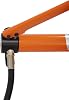 10T Hydraulic Cylinder Jack, Low Profile Single-Acting Mini Jack Ram, Short Steel LiftingJack with CP-180 Hydraulic Hand Pump, 0.43 Stroke Portable Power Ram
