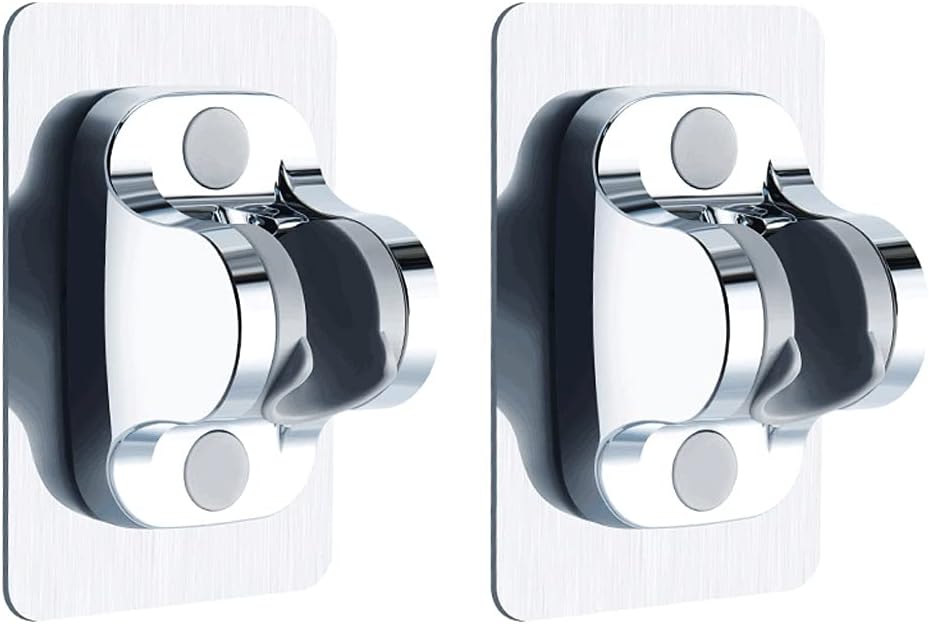 Adjustable Holder no Drilling Pressure Shower Nozzle Traceless Bracket Stands